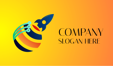 Logotipo WWW Do Foguete Azul