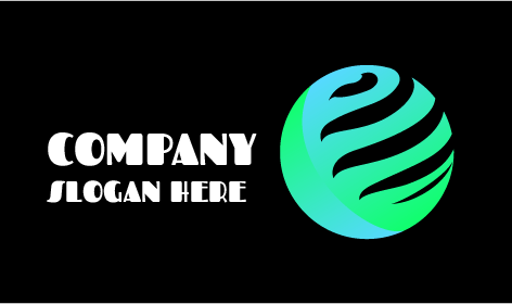 Gestreiftes Globus-WWW-Logo