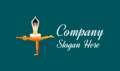 Yoga Health Meditation Logo